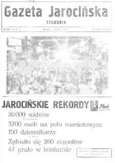 Gazeta Jarocińska 1991.08.03 Nr43(II)